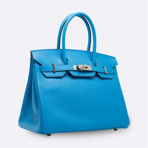 hermes birkin epsom 30 bleu zanzibar|HERMES Epsom Birkin 30 Bleu Zanzibar.